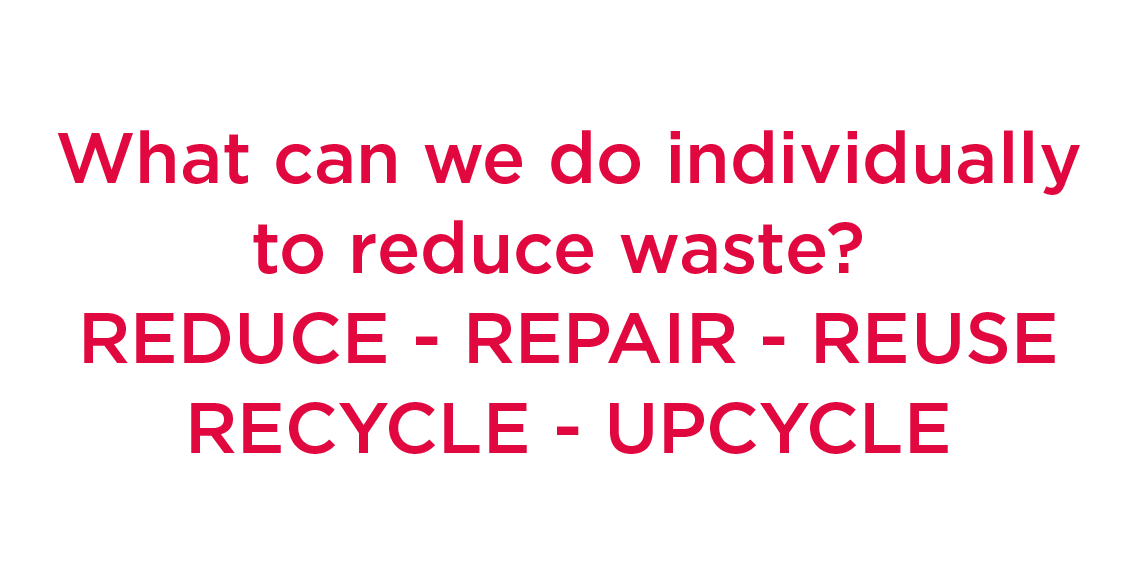 reduce repair reuse recycle upcycle