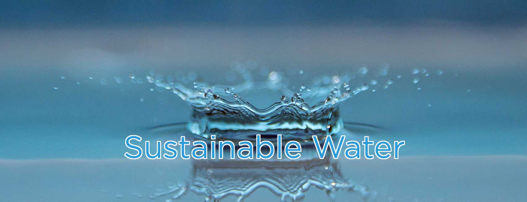 Sustainable Water page